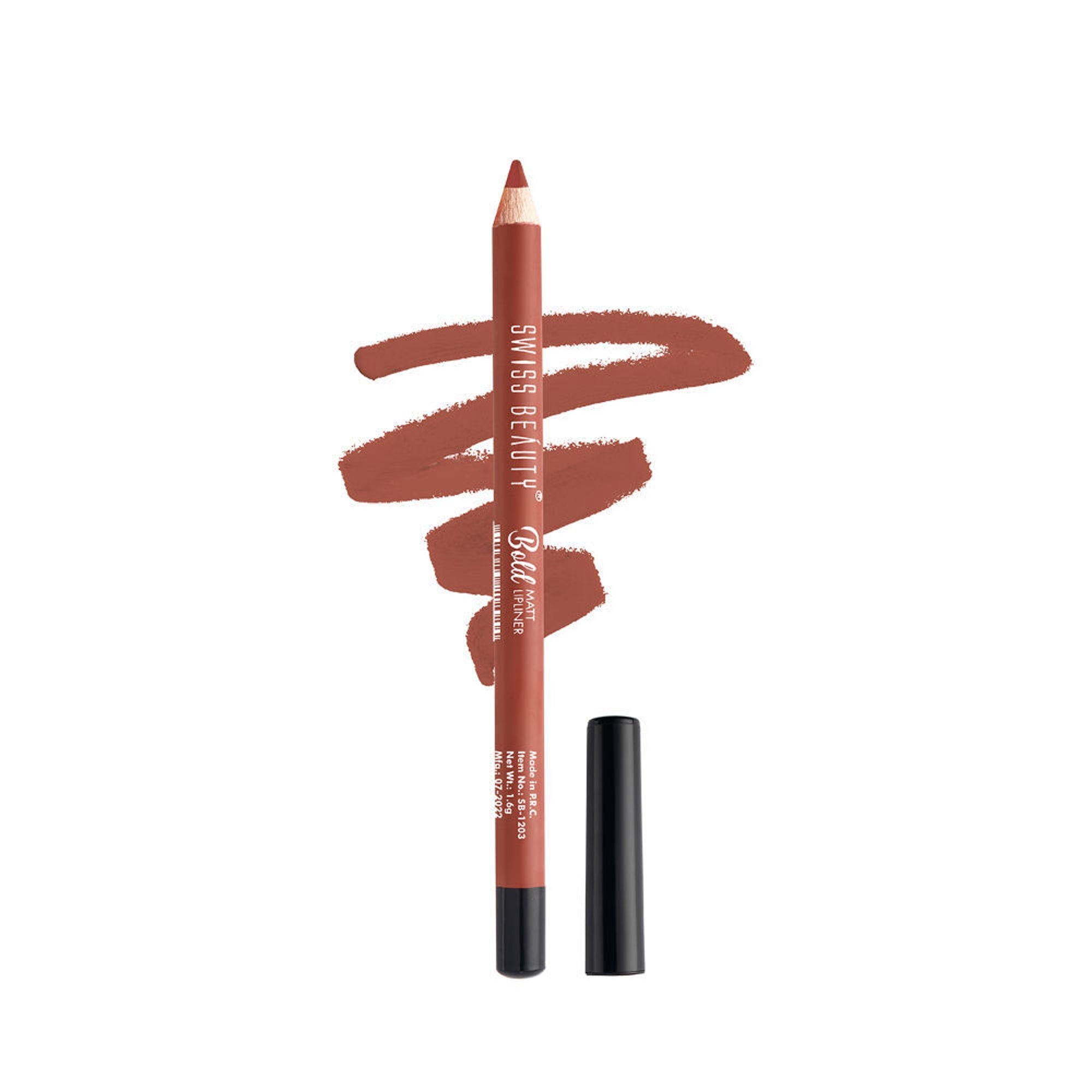 Swiss Beauty Bold Matt Lip Liner Pencil, Long-lasting , Matte Finish , Non-Drying - 14 Bobby Brown | Grocsy