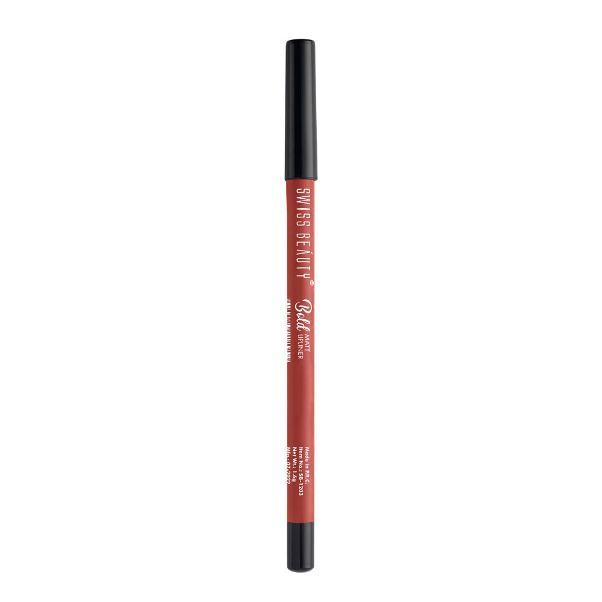 Swiss Beauty Bold Matt Lip Liner Pencil, Long-lasting , Matte Finish , Non-Drying - 14 Bobby Brown | Grocsy
