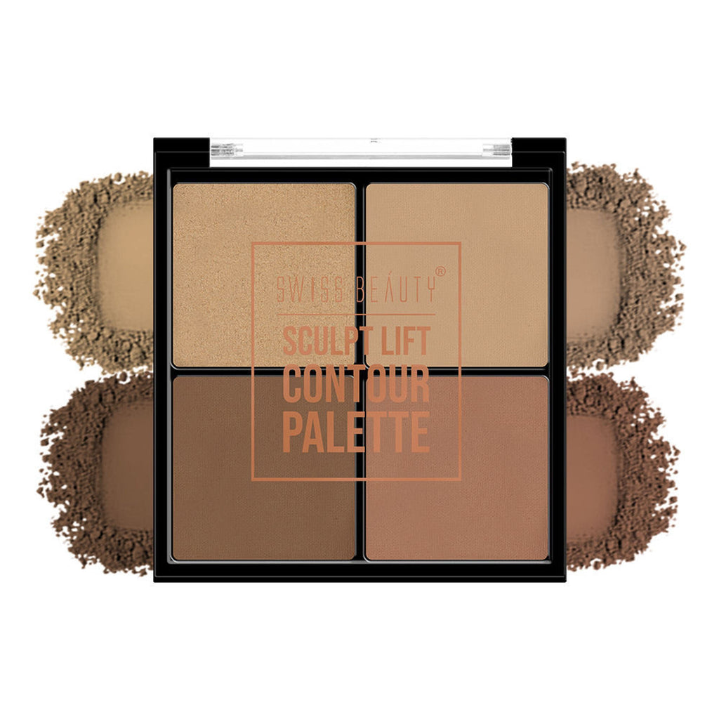 Swiss Beauty Sculpt Lift Contour Palette - 2 | Grocsy