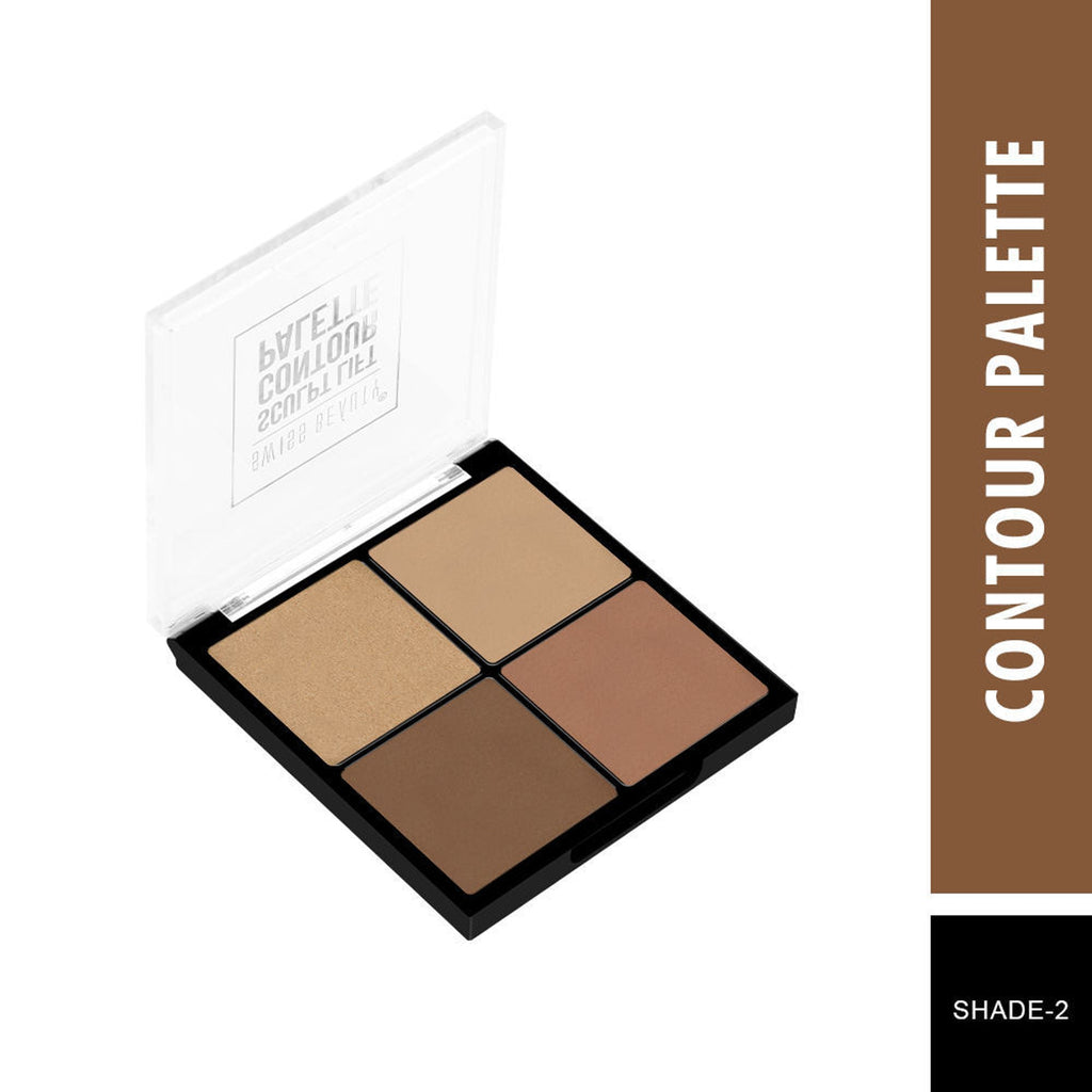 Swiss Beauty Sculpt Lift Contour Palette - 2 | Grocsy
