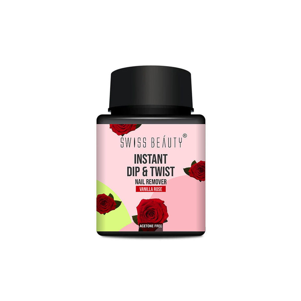 Swiss Beauty Instant Dip & Twist Nail Paint Remover - Vanilla Rose | Grocsy