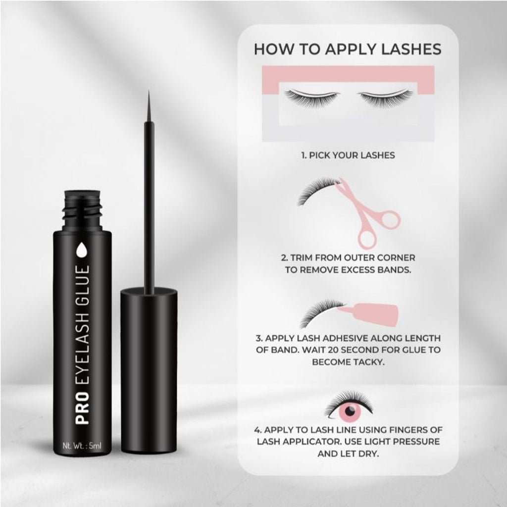 Swiss Beauty Pro Eyelash Glue - Black | Grocsy