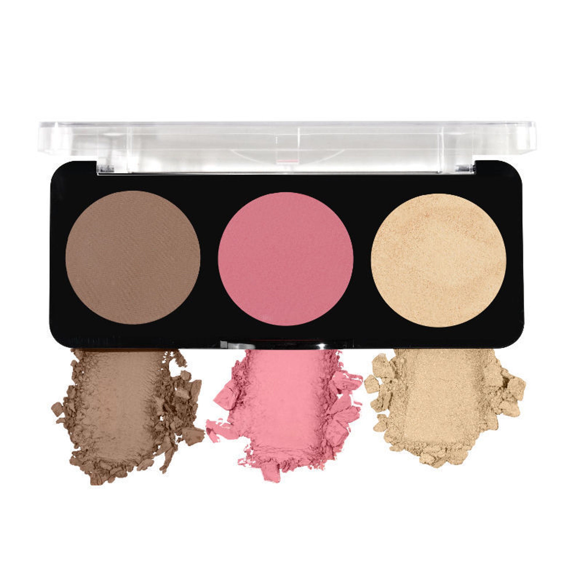 Swiss Beauty Cheek-A-Boo 3 In One Blushe Contour And Highlighter - 3 | Grocsy