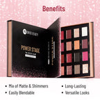 Swiss Beauty Power Stage Eyeshadow Palette - 01 Mystic Glam | Grocsy
