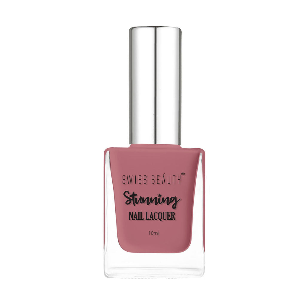 Swiss Beauty Stunning Nail Lacquer - 78 Deep Mauve | Grocsy