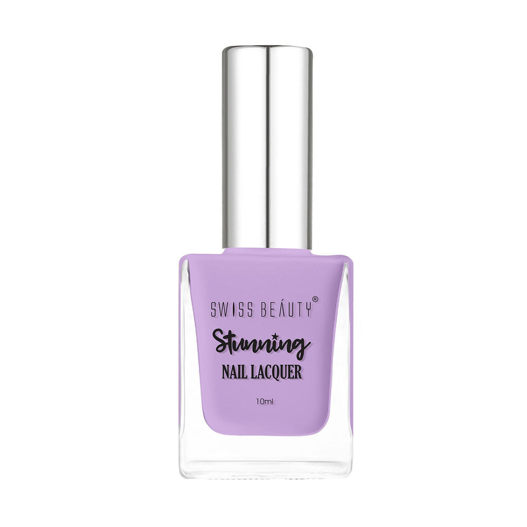 Swiss Beauty Stunning Nail Lacquer - 90 Royal Lavender | Grocsy