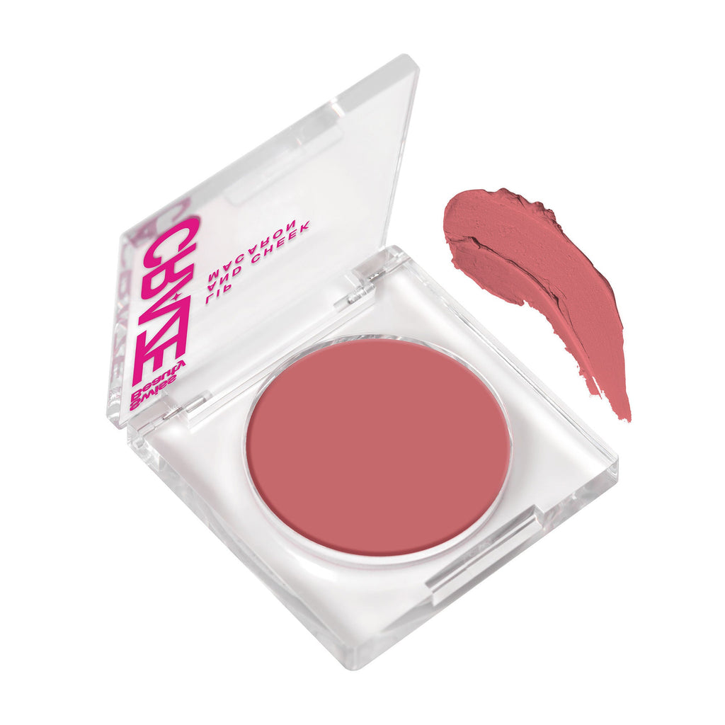 Swiss Beauty CRAZE Lip & Cheek Macaron With Vitamin E And Olive Oil - 04 Pink Jelly | Grocsy