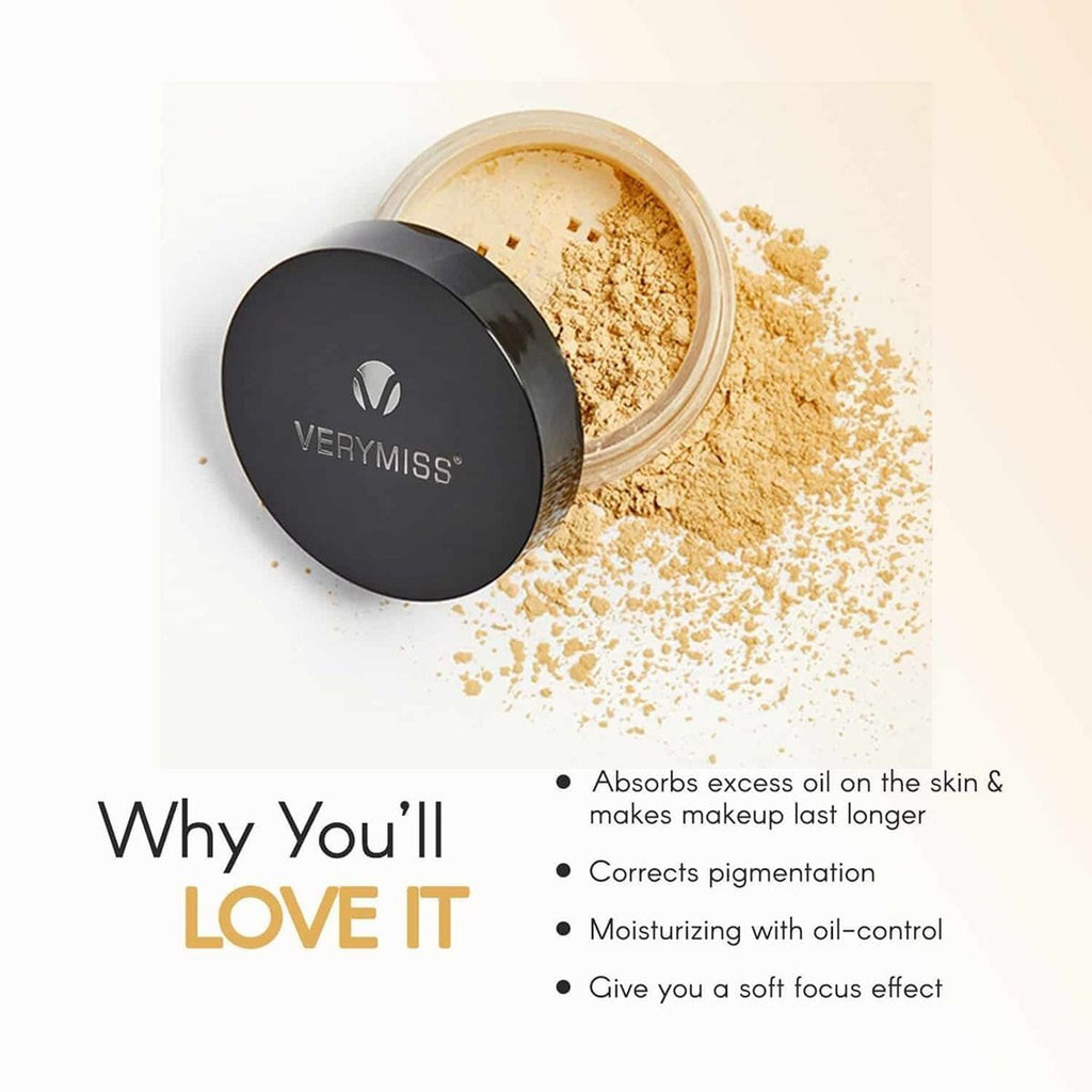 VERYMISS 8 To 8 Weightless Super Stay Banana Powder - 1 | Grocsy