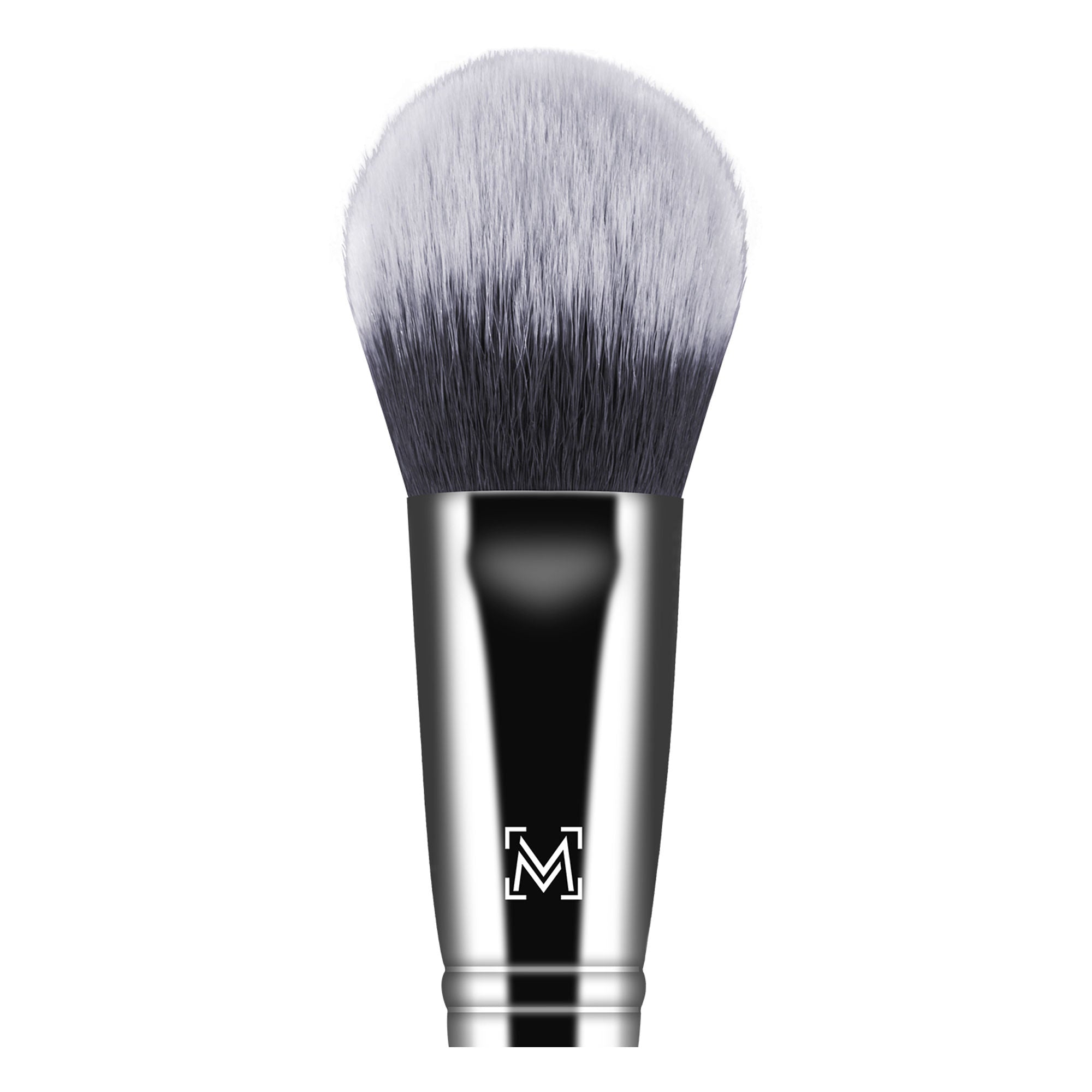 Miss Claire M41 - Large Powder Brush - Chrome | Grocsy