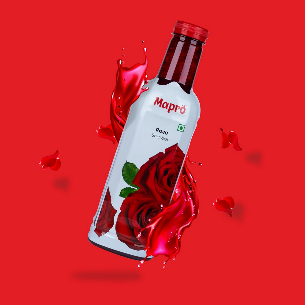 Mapro Rose Sharbat Gluten Free | Grocsy