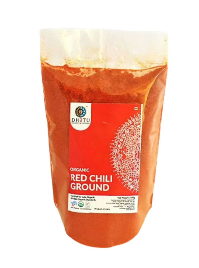 Dhatu Organics & Naturals Red Chilli Powder | Grocsy