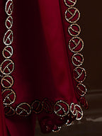 Saree Mall Embellished Border Pure Chiffon Sarees | Grocsy