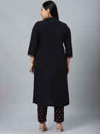 Sztori Floral Printed Regular Kurta with Trousers | Grocsy