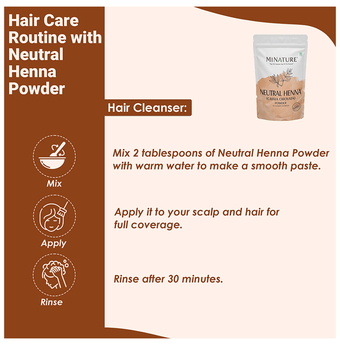 Minature Neutral Henna Powder | Grocsy