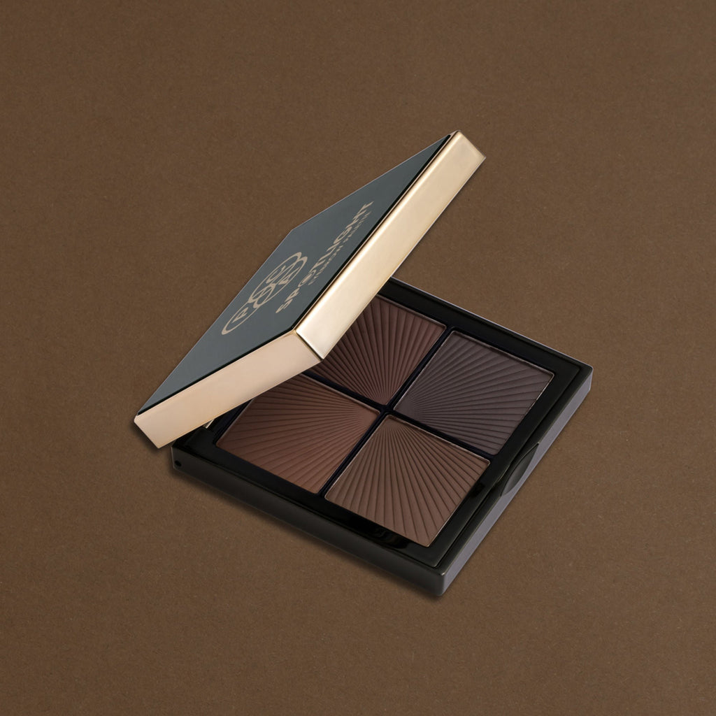 PAC Studio Spotlight Eyebrow Palette X4 - Longlasting Micro Fine Powder Formula, Pigmented Natural Shades | Grocsy