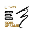 MARS Cosmetics Kohl Of Fame Kajal - Black | Grocsy