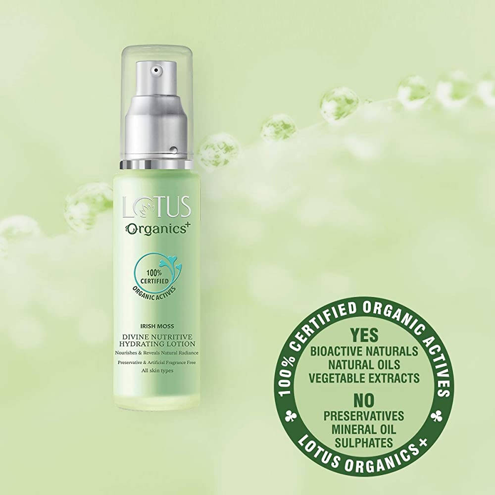 Lotus Organics+ Divine Nutritive Hydrating Lotion SPF20 | Grocsy