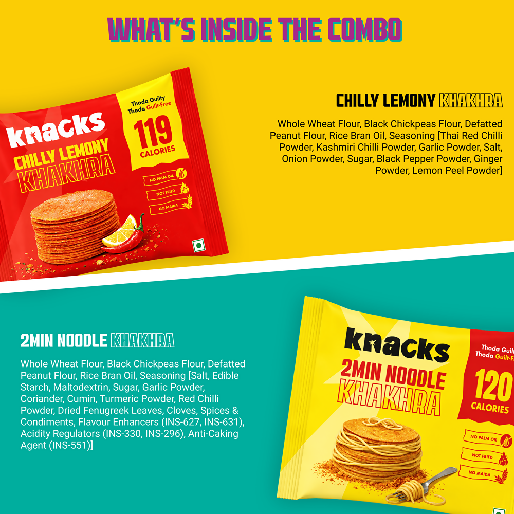 Knacks Spicy Mix Combo | Grocsy
