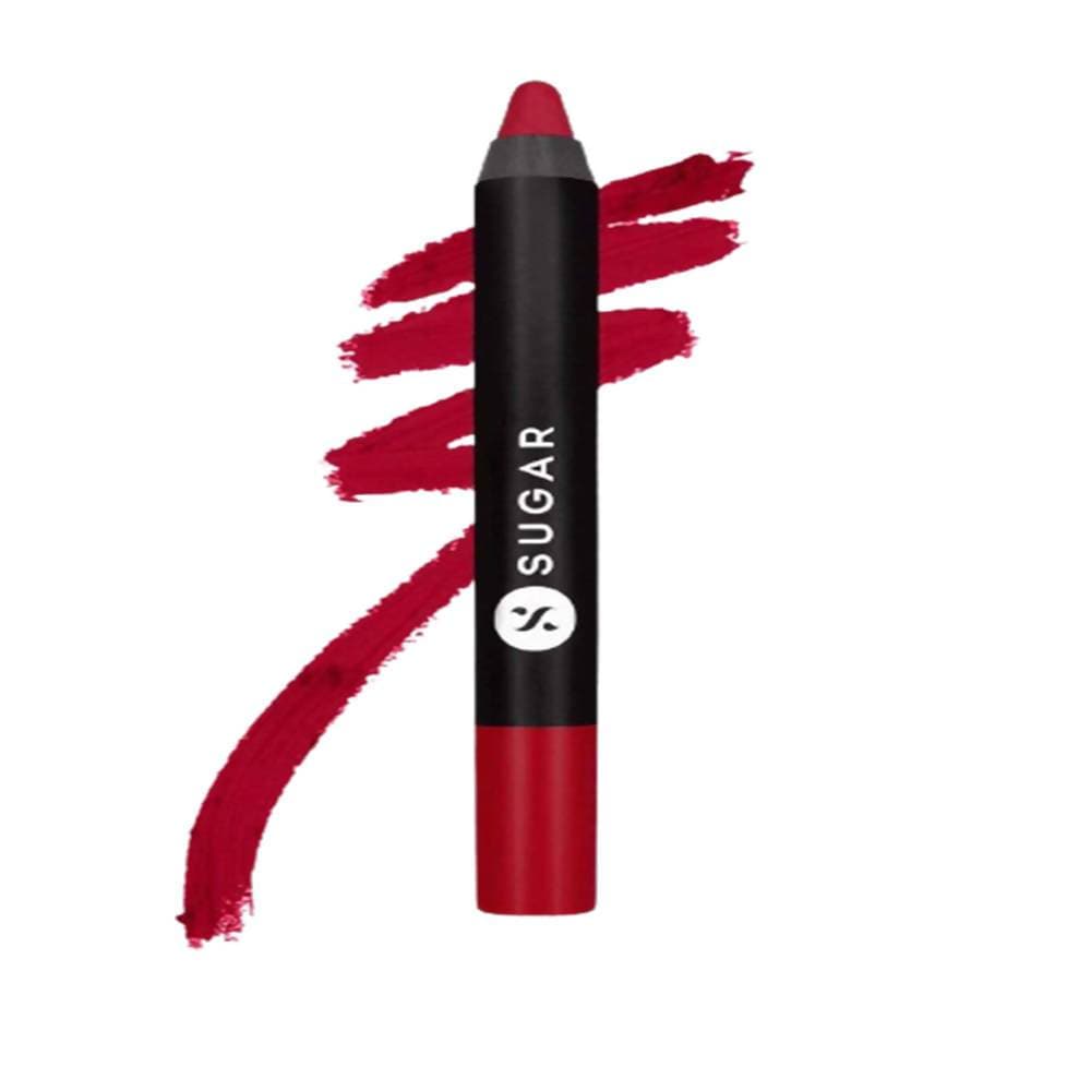 Sugar Matte As Hell Crayon Lipstick - Claire Redfield (Pure red) | Grocsy