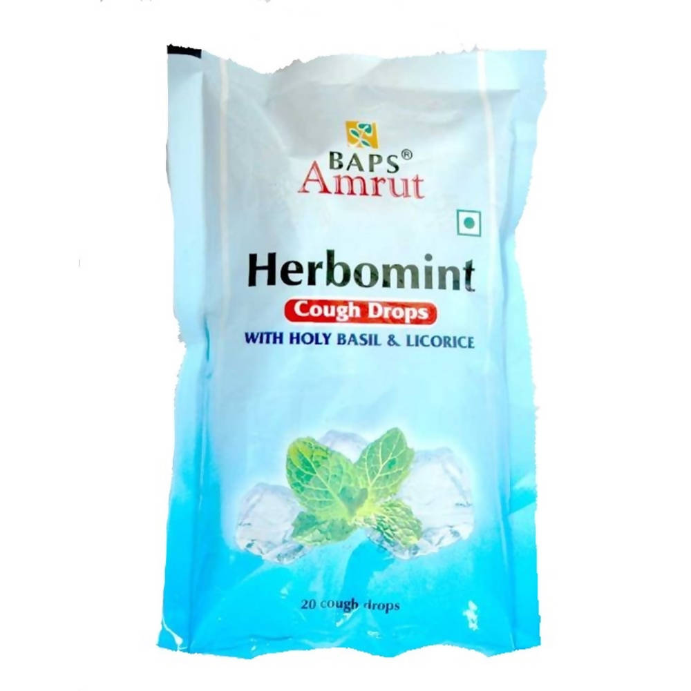 Baps Amrut Herbomint Cough Drops | Grocsy
