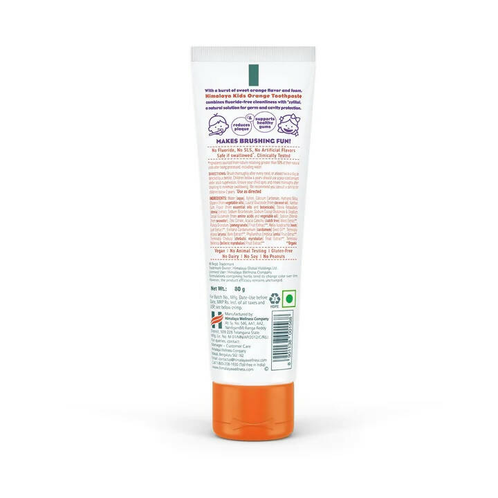 Himalaya Kids Orange Toothpaste | Grocsy
