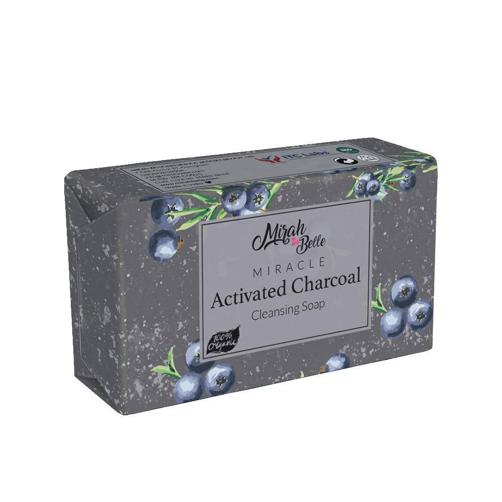 Mirah Belle Activated Charcoal Cleansing Soap | Grocsy