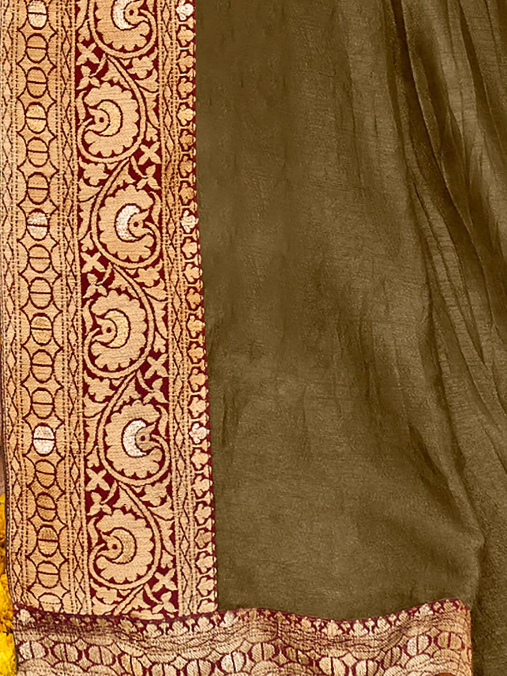 Saree Mall Woven Design Zari Silk Blend Sarees | Grocsy