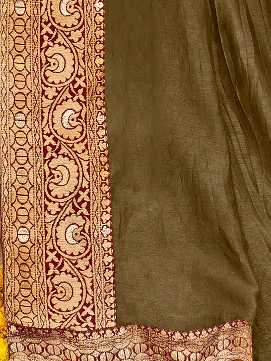 Saree Mall Woven Design Zari Silk Blend Sarees | Grocsy