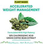 Bliss Welness Weight Management Green Coffee Bean Extract Veg Capsule Vegicap | Grocsy
