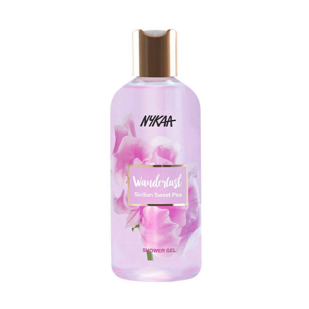Wanderlust Shower Gels - Sicilian Sweet Pea | Grocsy