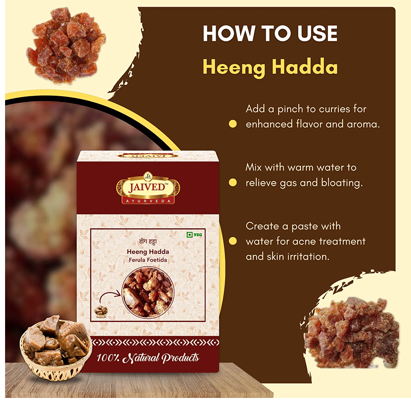 Jaived Ayurveda Heeng Hadda | Grocsy