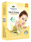 Vedsun Naturals Multani Mitti Face Pack for Face and Skin | Grocsy