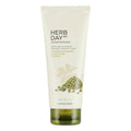 The Face Shop Herb Day 365 Master Blending Foaming Cleanser-Mungbean & Mugwort - Korean Skincare | Grocsy
