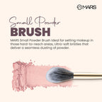 MARS Cosmetics Artist's Arsenal Professional Small Powder Golden Brush BRF-08 | Grocsy
