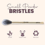 MARS Cosmetics Artist's Arsenal Professional Small Powder Golden Brush BRF-08 | Grocsy