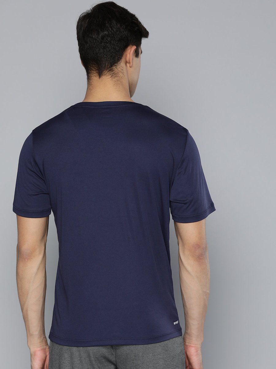 Alcis Anti Static Applique Slim Fit Running T-shirt | Grocsy