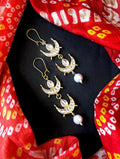 Joban Fashion Kundan With Pearl Earring