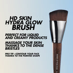 MAKE UP FOR EVER HD Skin Hydra Glow Foundation Brush - 118 | Grocsy