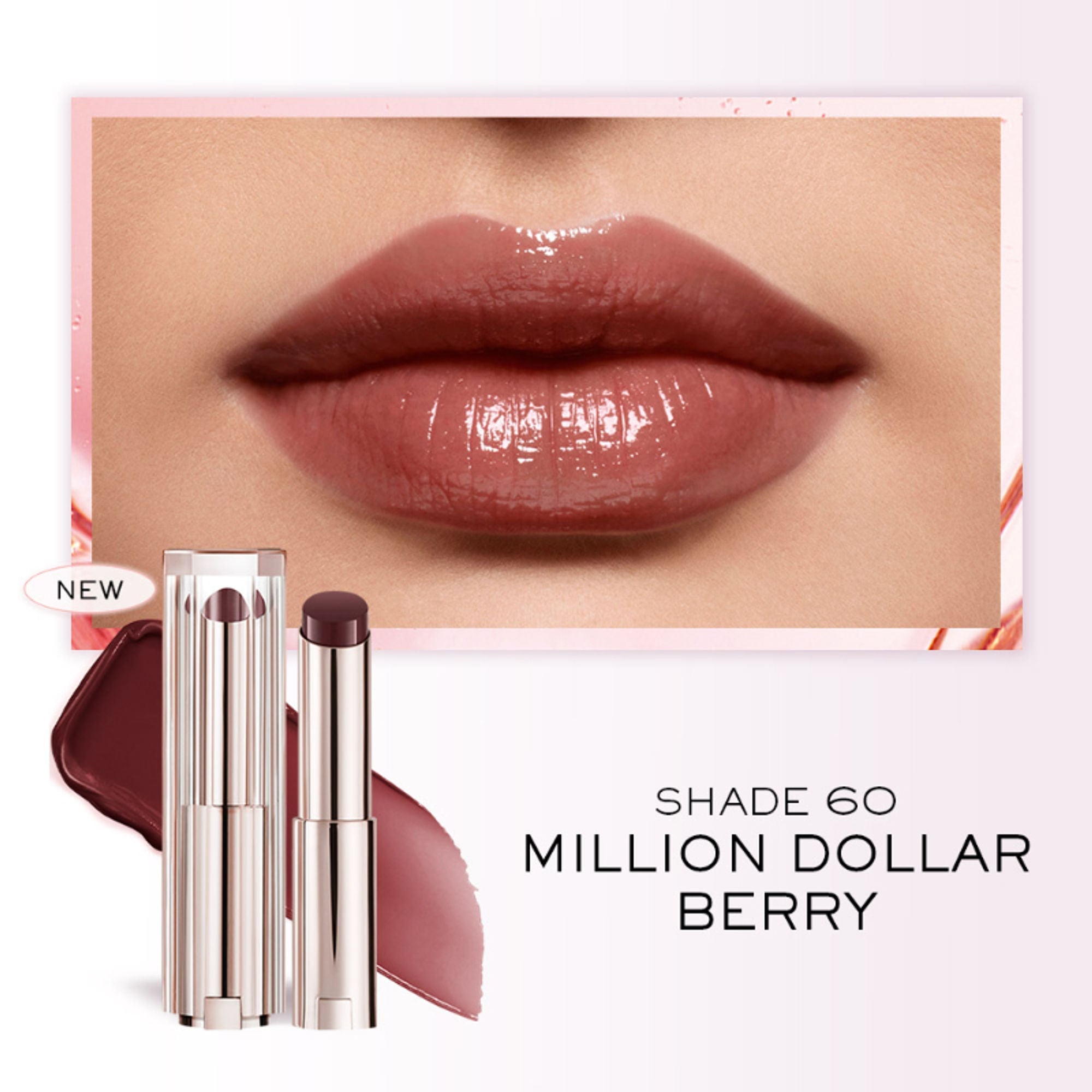 Lancome Lip Idole Butterglow Hydrating Lip Balm - 60 Million Dollar Berry | Grocsy