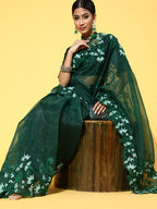 Saree Mall Solid Saree For Women | Grocsy