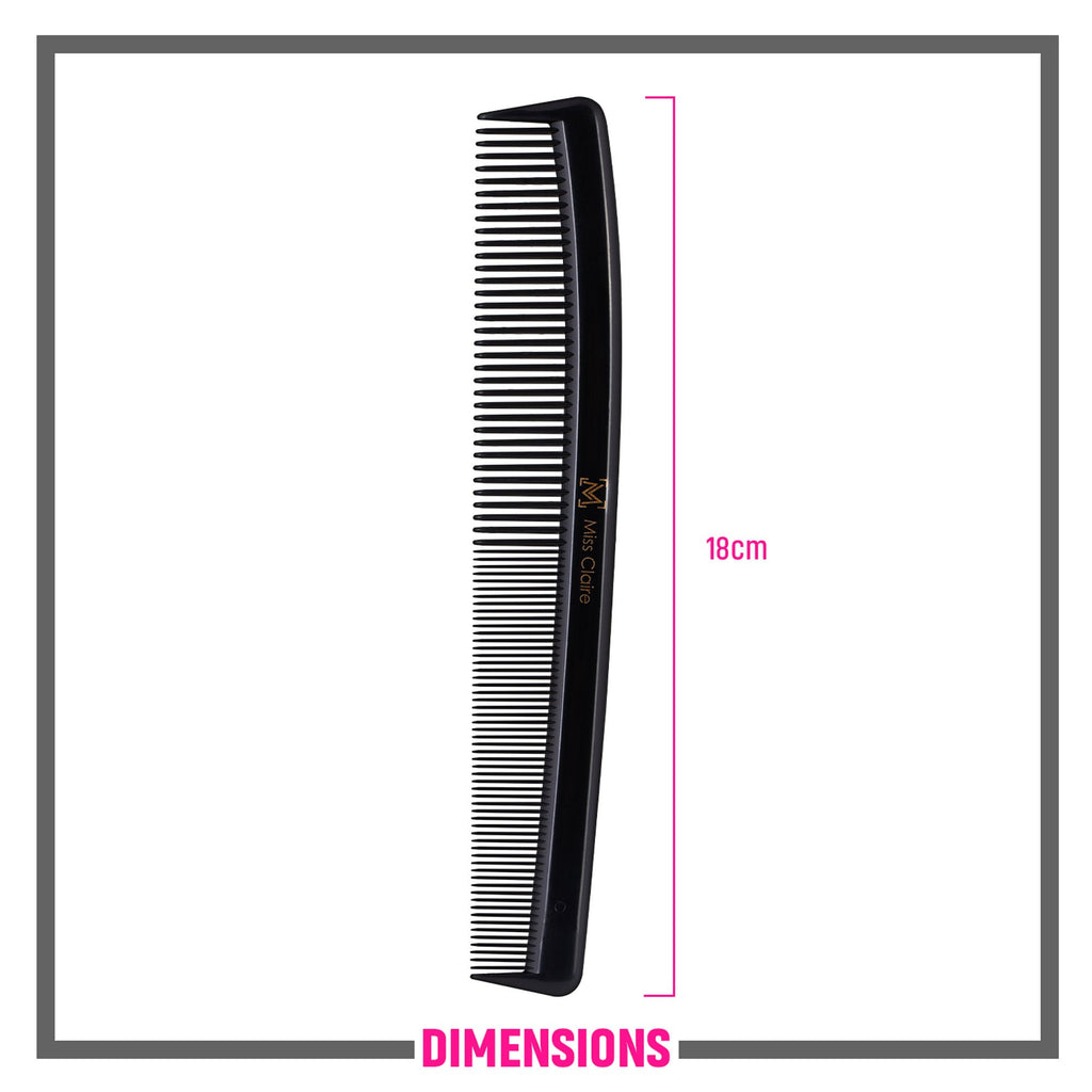 Miss Claire 256 Hair Comb - Black | Grocsy