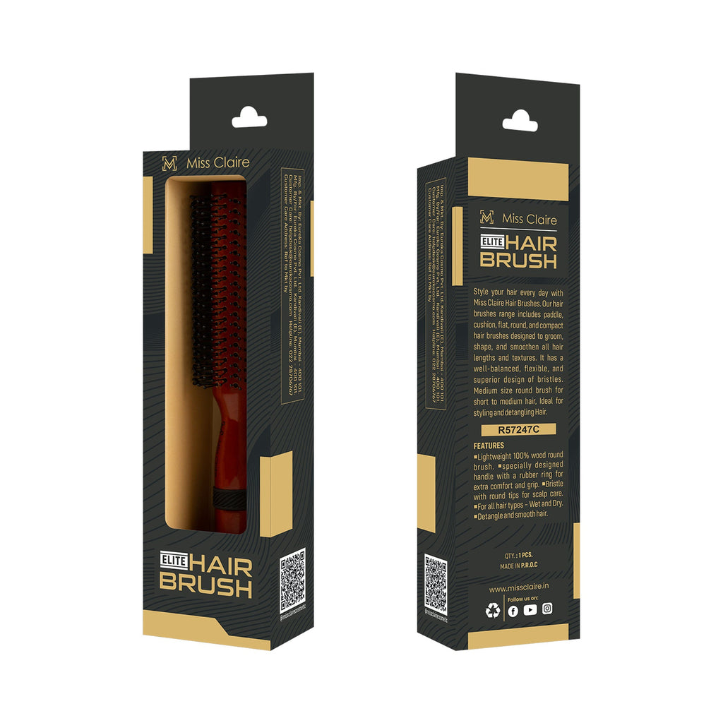 Miss Claire R57247C Round Hair Brush | Grocsy