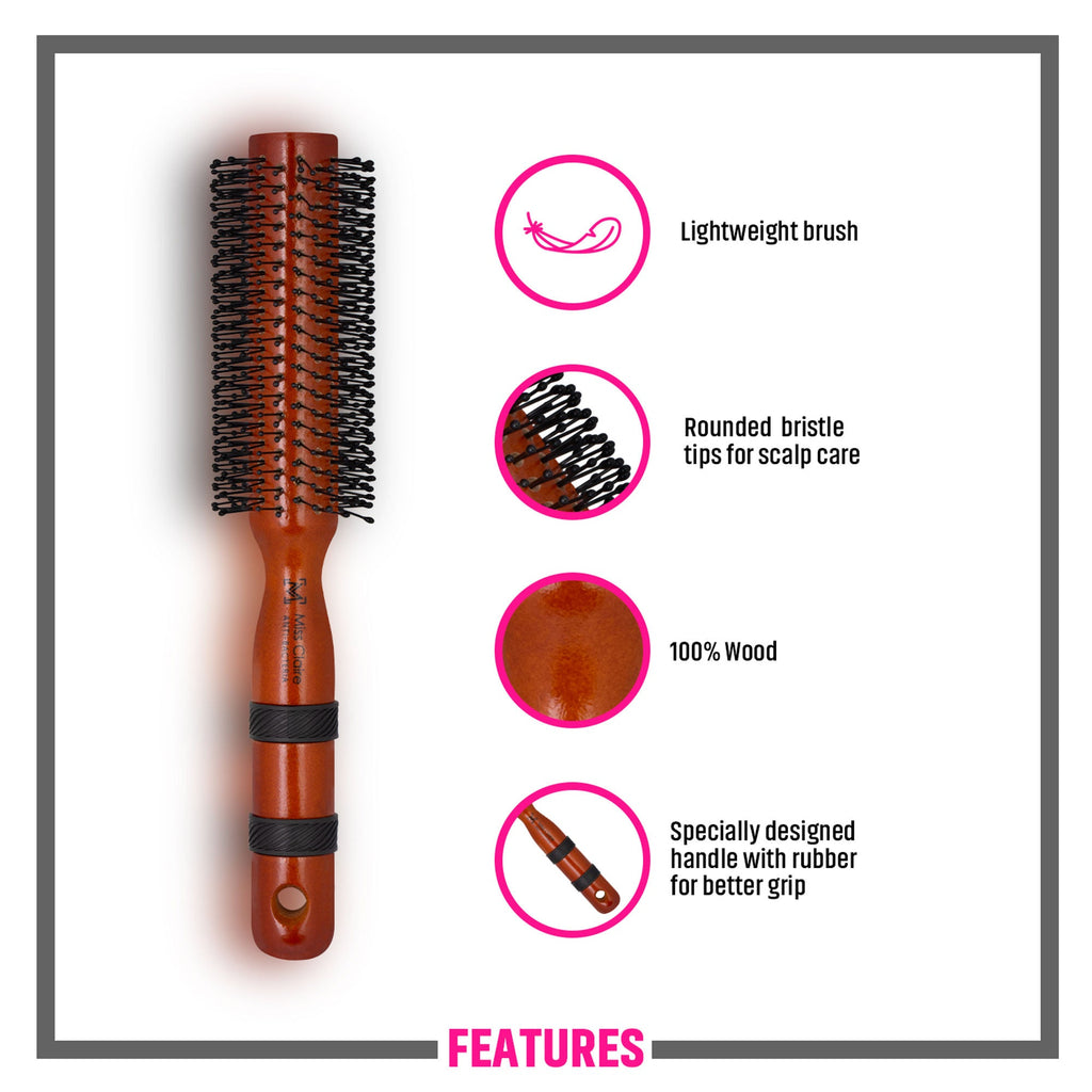 Miss Claire R57247C Round Hair Brush | Grocsy