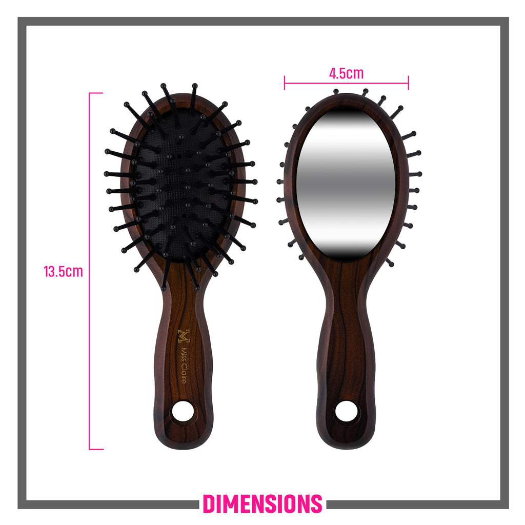 Miss Claire P79105F Paddle Hair Brush - Small | Grocsy