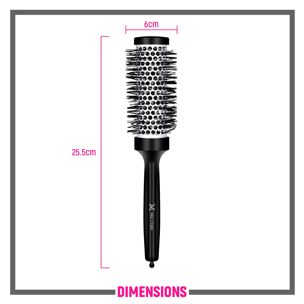 Miss Claire R5721 Hot Curl Hair Brush - Medium | Grocsy