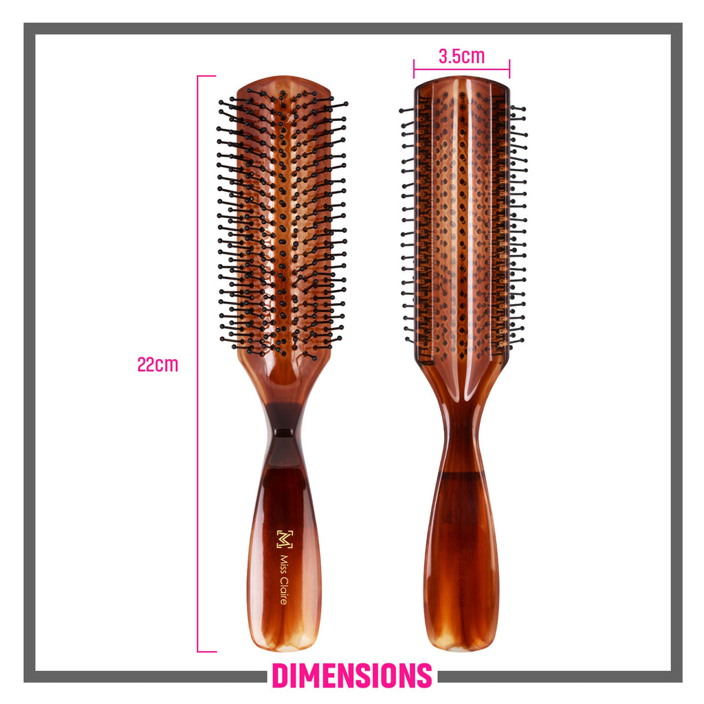 Miss Claire V1800Tt Flat Hair Brush | Grocsy