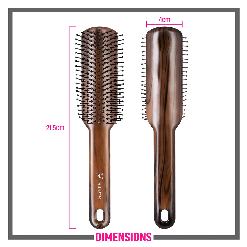 Miss Claire V1880F Flat Hair Brush | Grocsy