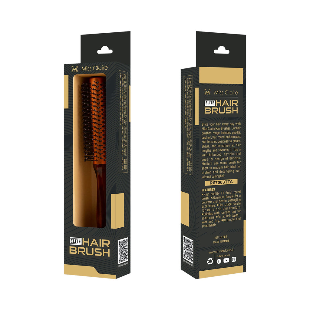 Miss Claire R67003Tta Round Hair Brush | Grocsy