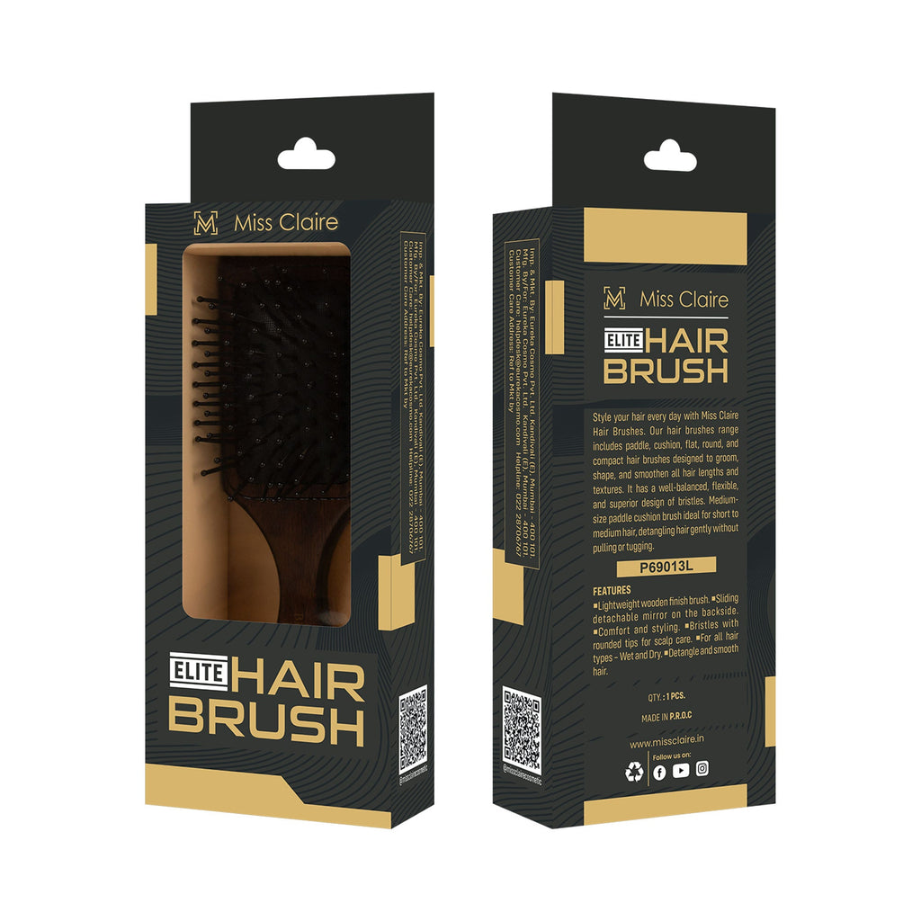 Miss Claire P69013L Paddle Hair Brush | Grocsy