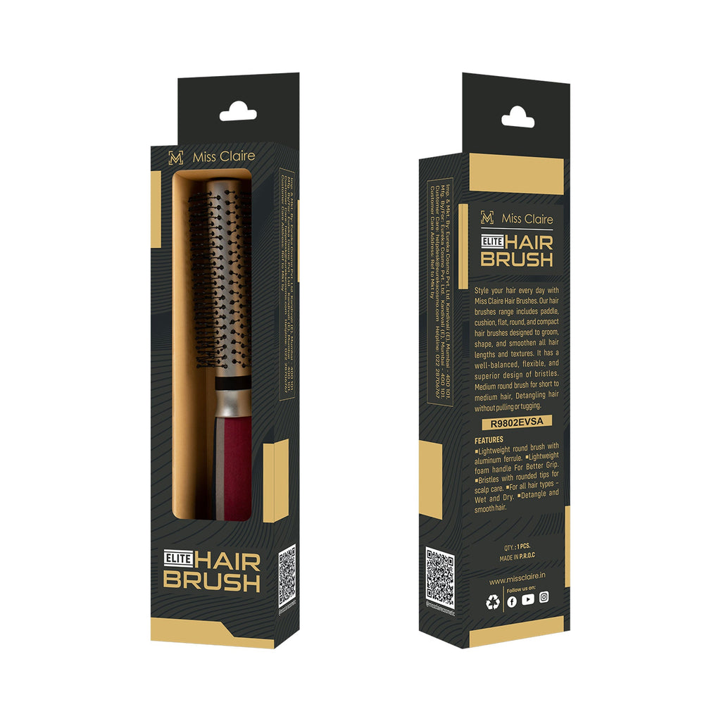 Miss Claire R9802Evsa Round Hair Brush | Grocsy